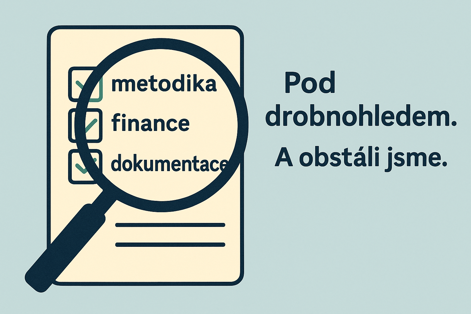 Úspěšná kontrola