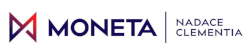 Logo Moneta Nadace Clementia